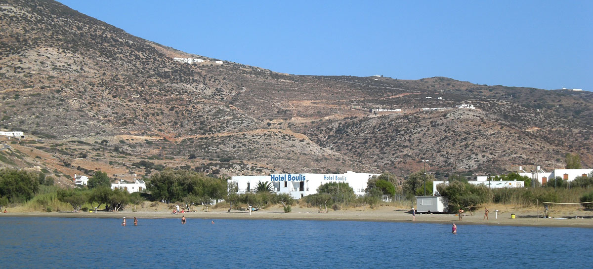 Hotel Boulis in kamares of Sifnos